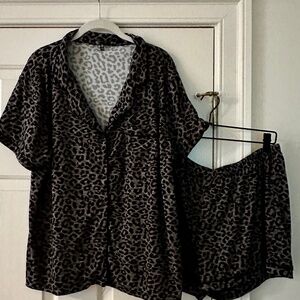 Tart Leopard Print Pajama Set